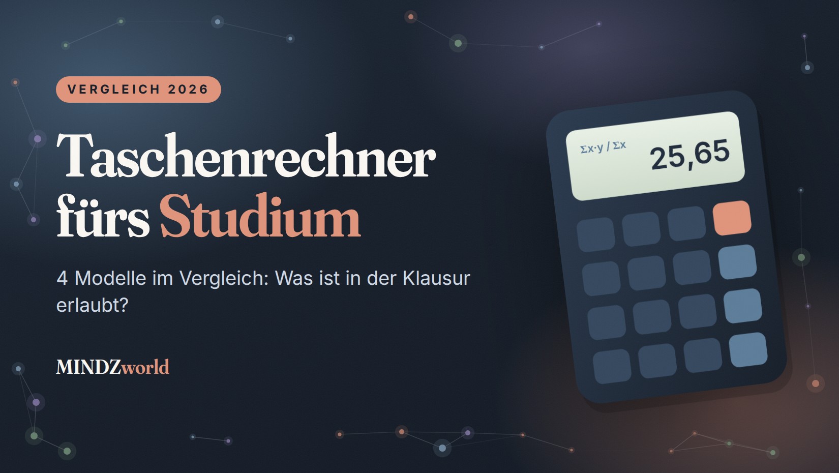 Taschenrechner fürs Studium: 4 Modelle im Vergleich